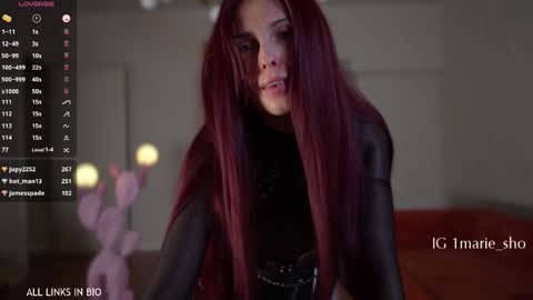 Snapshot of 1mari_01 chatting on 01/17/26, 07:28 Marie online show from 01/17/26, 07:28