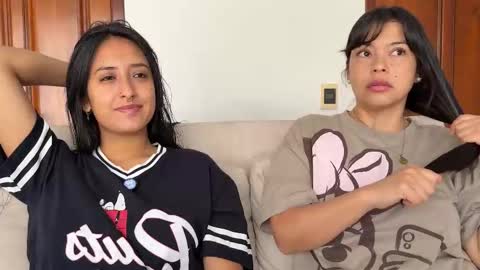 Snapshot of 2summerlove2 chatting on 10/26/25, 02:12 Dalilah and Tarah online show from 10/26/25, 02:12