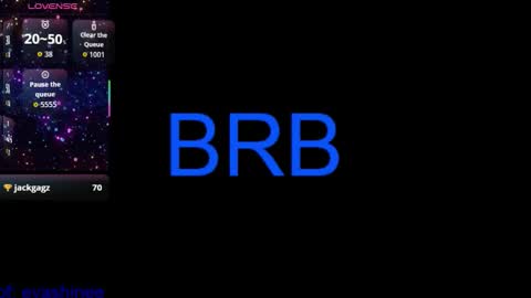 Snapshot of 333w4zh1n3 chatting on 11/05/25, 04:18 Eva online show from 11/05/25, 04:18