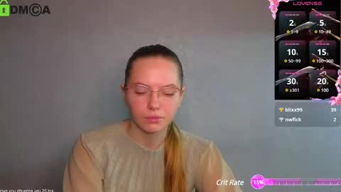 Snapshot of _lysafeta_ chatting on 01/29/25, 04:05 Welcome guys  Pleasure to see you all here  My name is Lysafeta and MichaelaTip menu is active Private is open  online show from 01/29/25, 04:05