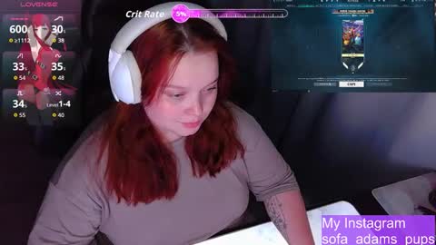 Snapshot of _sofia_adam_ chatting on 10/05/25, 10:46 pups online show from 10/05/25, 10:46