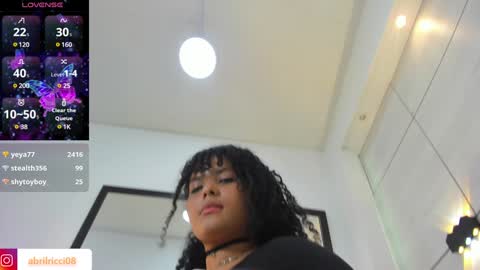 Snapshot of abril_ricci chatting on 01/28/25, 10:45 Abril  online show from 01/28/25, 10:45