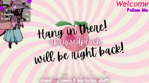 Snapshot of abruisedpeach chatting on 12/20/25, 03:46 Peach online show from 12/20/25, 03:46