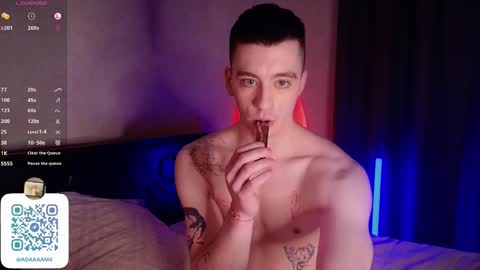 Hi Im Adam Glad to see u here 3 And its my first day online show from 02/13/25, 09:51