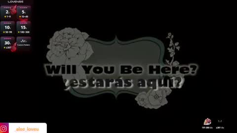 Snapshot of ale_love_ chatting on 03/06/25, 04:52 ALE LOVE online show from 03/06/25, 04:52