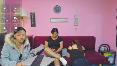 Snapshot of alejita_smithh chatting on 09/13/25, 12:38 zoe and Kataleya online show from 09/13/25, 12:38