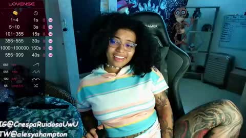 Snapshot of alesyahampton chatting on 12/05/24, 03:17 Crespa Ruidosa online show from 12/05/24, 03:17