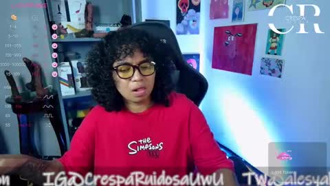 Snapshot of alesyahampton chatting on 11/22/25, 02:43 Crespa Ruidosa online show from 11/22/25, 02:43