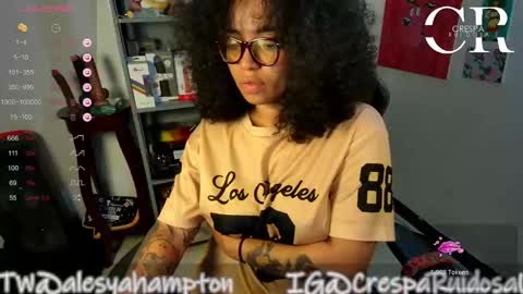 Snapshot of alesyahampton chatting on 11/30/25, 02:04 Crespa Ruidosa online show from 11/30/25, 02:04