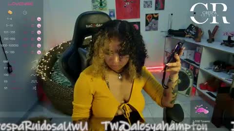 Snapshot of alesyahampton chatting on 02/13/26, 03:02 Crespa Ruidosa online show from 02/13/26, 03:02