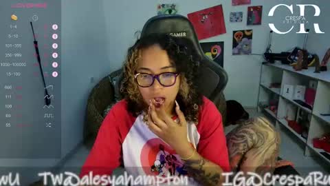 Snapshot of alesyahampton chatting on 02/25/26, 05:44 Crespa Ruidosa online show from 02/25/26, 05:44