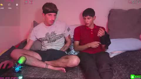 Snapshot of alex_and_charlie chatting on 06/14/26, 12:40 alex_and_charlie online show from 06/14/26, 12:40