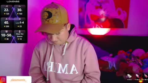 Snapshot of alexxxmorris chatting on 01/10/25, 05:05 ALEXXX MORRIS online show from 01/10/25, 05:05