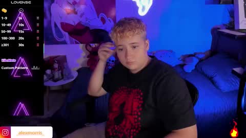 Snapshot of alexxxmorris chatting on 10/09/25, 08:56 ALEXXX MORRIS online show from 10/09/25, 08:56