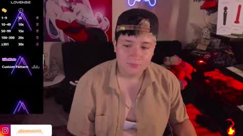 Snapshot of alexxxmorris chatting on 10/30/25, 06:59 ALEXXX MORRIS online show from 10/30/25, 06:59