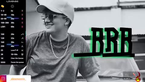 Snapshot of alexxxmorris chatting on 12/23/25, 05:38 ALEXXX MORRIS online show from 12/23/25, 05:38