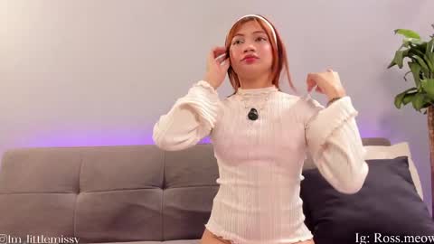 Snapshot of alittlemissy chatting on 04/18/26, 06:56 Issy online show from 04/18/26, 06:56