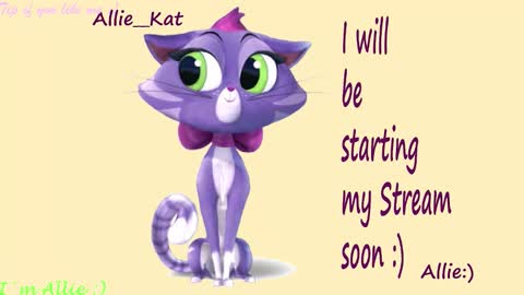 Snapshot of allie__kat chatting on 02/28/26, 03:35 Allie online show from 02/28/26, 03:35