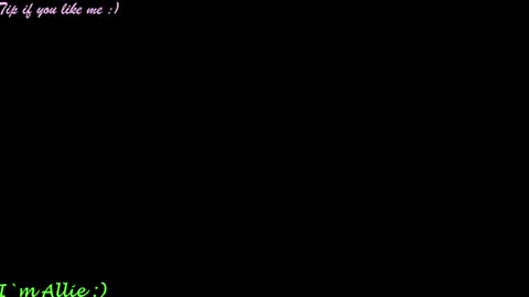 Snapshot of allie__kat chatting on 04/26/26, 01:09 Allie online show from 04/26/26, 01:09