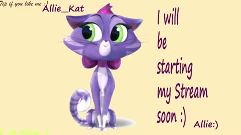 Snapshot of allie__kat chatting on 06/28/26, 01:17 Allie online show from 06/28/26, 01:17