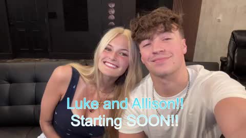 Snapshot of alpha_luke chatting on 05/13/26, 10:49 Luke and Maddie online show from 05/13/26, 10:49