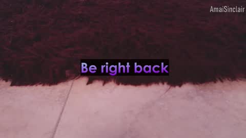 Amai  Sinclair  online show from 11/03/25, 06:03