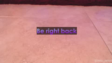 Amai  Sinclair  online show from 11/10/25, 06:01