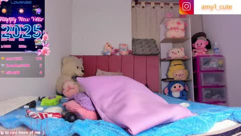 Snapshot of amy1cute chatting on 01/18/25, 03:31 Amy online show from 01/18/25, 03:31