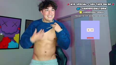 Snapshot of andersonstorm chatting on 12/31/24, 06:16 Anderson Storm online show from 12/31/24, 06:16