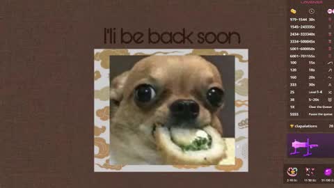 Anna online show from 02/22/26, 09:08