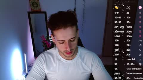 Snapshot of ares_blue chatting on 01/21/25, 10:30 ares blue online show from 01/21/25, 10:30