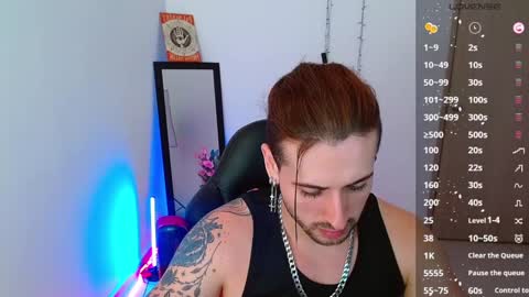 Snapshot of ares_blue chatting on 01/25/25, 12:05 ares blue online show from 01/25/25, 12:05