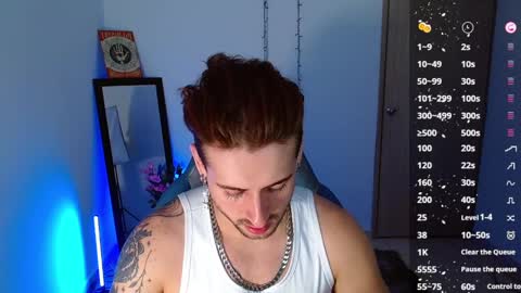 Snapshot of ares_blue chatting on 02/01/25, 11:43 ares blue online show from 02/01/25, 11:43