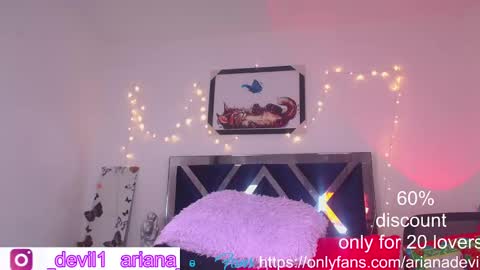 Snapshot of ariana_devil1 chatting on 02/19/25, 07:05 ariana devil online show from 02/19/25, 07:05
