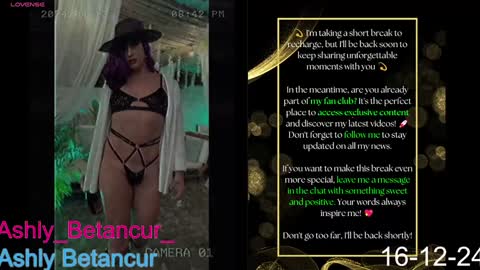 Ashly Betancur  online show from 12/16/24, 06:32