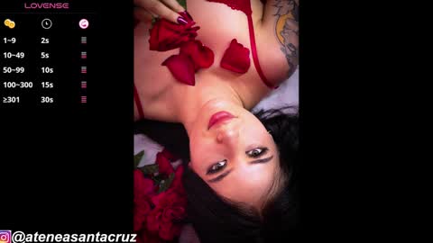 Snapshot of ateneasantacruz chatting on 12/03/24, 11:24 Atenea  online show from 12/03/24, 11:24