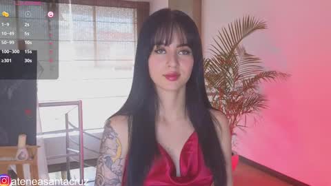 Snapshot of ateneasantacruz chatting on 02/19/25, 08:10 Atenea  online show from 02/19/25, 08:10