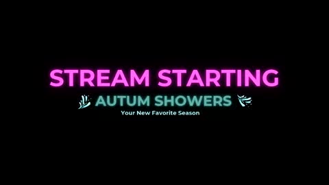 Autum Showers online show from 04/18/26, 04:27