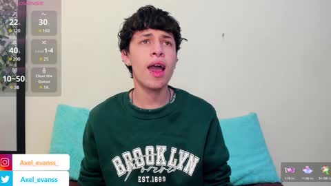 Axel Evanss online show from 01/08/25, 12:58