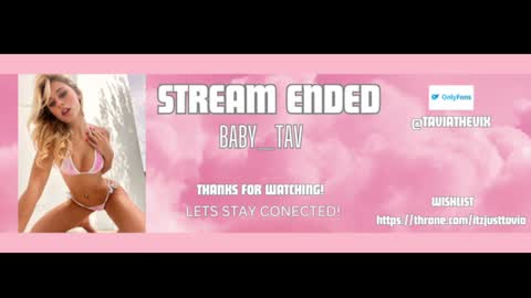 Snapshot of baby_tav chatting on 01/28/25, 06:07 Baby Tavia online show from 01/28/25, 06:07