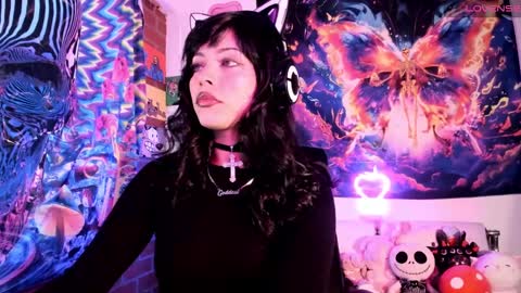 Snapshot of bad_cherry chatting on 02/18/25, 10:58 Bratty Lanita - independent online show from 02/18/25, 10:58