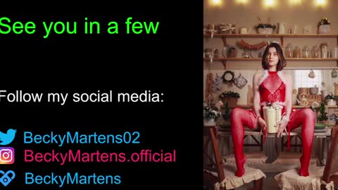 Snapshot of beckymartens chatting on 12/19/24, 02:56 BeckyMartens come join me on while im offline here online show from 12/19/24, 02:56