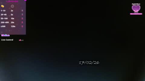 Snapshot of bell_art chatting on 02/17/26, 08:15 online show from 02/17/26, 08:15