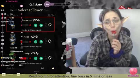 Bex Black online show from 02/03/26, 04:01