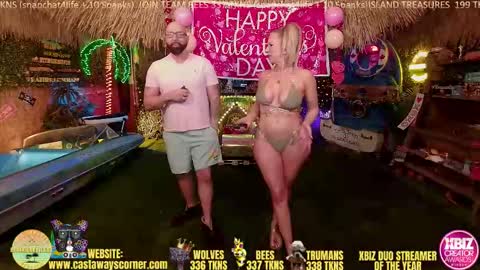 Snapshot of bigbananamilfshake chatting on 02/17/26, 05:26 Mya and Angelo online show from 02/17/26, 05:26