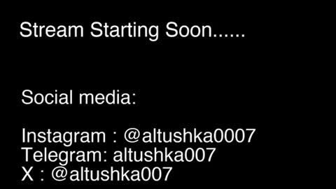 Altushka online show from 07/05/26, 07:54