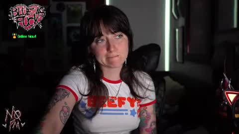 Snapshot of blueasfuck chatting on 07/18/26, 02:27 Blue online show from 07/18/26, 02:27