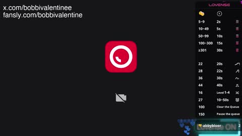 Snapshot of bobbivalentine chatting on 01/08/26, 06:32 Bobbi Valentine online show from 01/08/26, 06:32