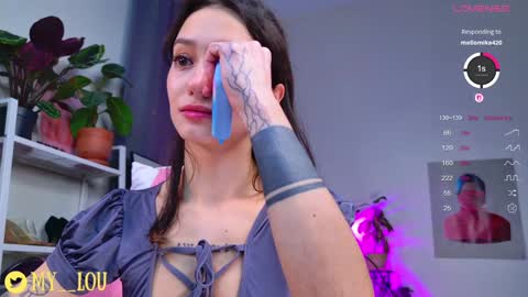 Snapshot of breeding_material chatting on 10/21/25, 03:13 Ashley Dolce and Lou online show from 10/21/25, 03:13