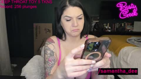 Samantha Dee online show from 12/04/25, 03:38